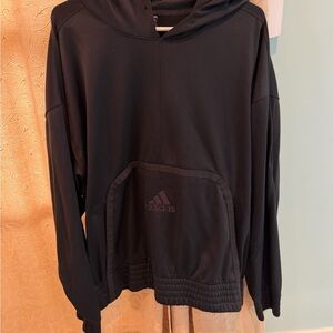 Adidas Men's Black Pullover Hoodie